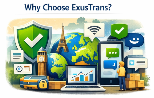 Plateforme de fret numérique sécurisée avec suivi, communication et fonctionnalités logistiques fiables